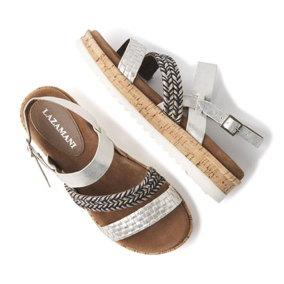 Dames Sandalen 75.396 Silver