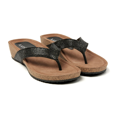 Dames Slippers 75.809 Black