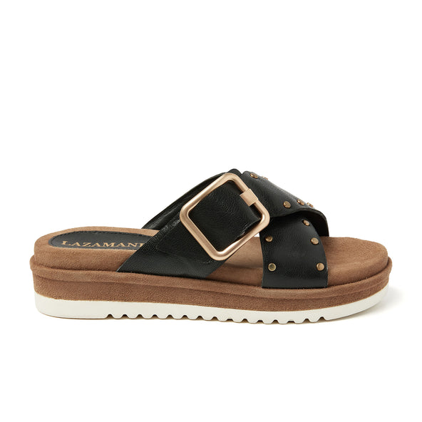 Dames Slippers Leer 75.843 Black Dames Slippers Leer 75.843 Black