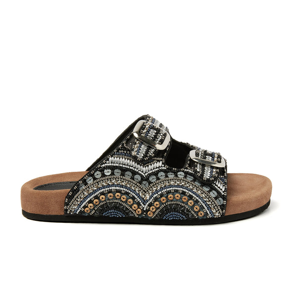 Remi Dames Slippers Black Remi Dames Slippers Black