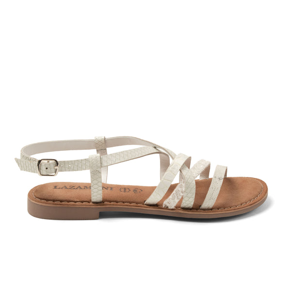 Zuri Dames Sandalen White Zuri Dames Sandalen White