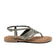 Valerie Leren Dames Sandalen Pewter