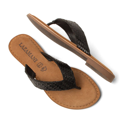 Jule Dames Teenslippers Black
