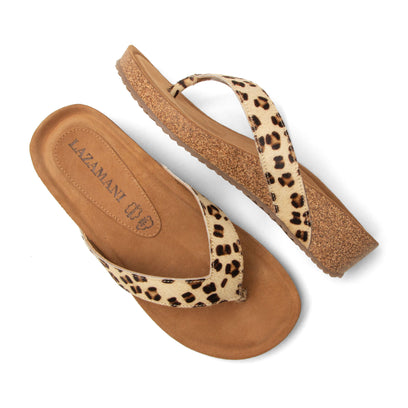 Leia Dames Teenslippers Leopard