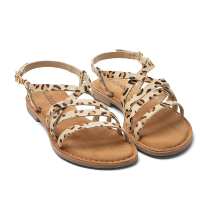 Zuza Dames Sandalen Leopard