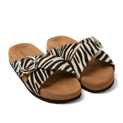 Kaja Dames Slippers Zebra