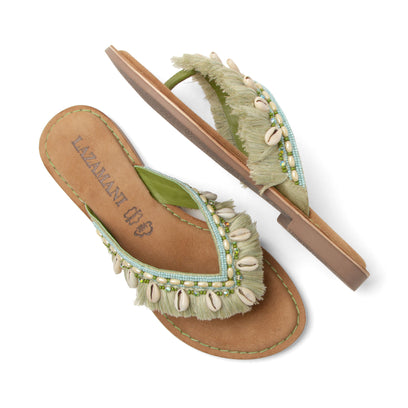 Annika Dames Teenslippers Mint