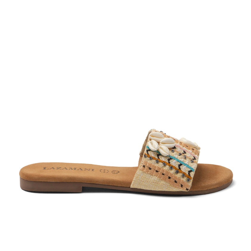 Britta Dames Slippers Offwhite