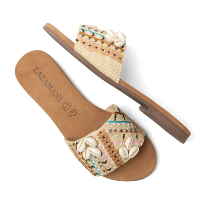 Britta Dames Slippers Offwhite