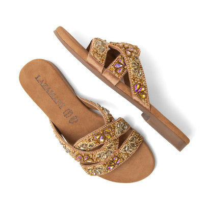 Maud Dames Slippers Beige