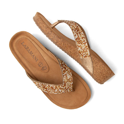 Sky Dames Teenslippers Beige