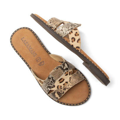 Suze Dames Slippers Beige