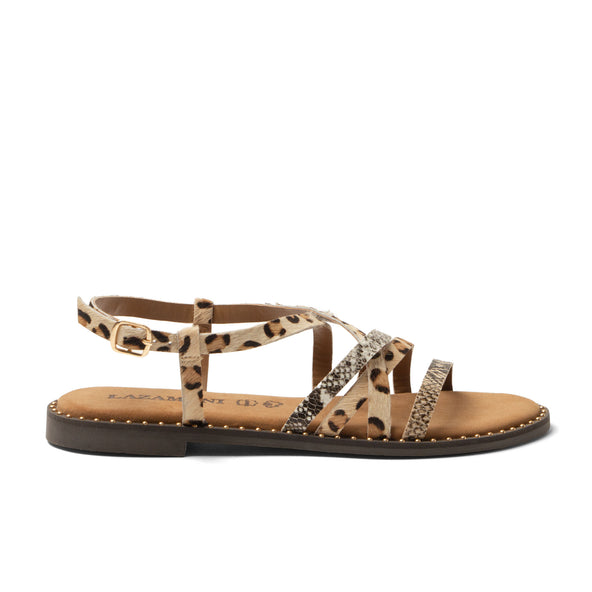 Yuna Dames Sandalen Beige Yuna Dames Sandalen Beige