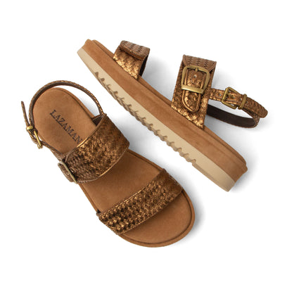 Fenna Dames Sandalen Copper