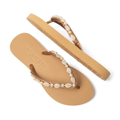 Whitsundays Beach Dames Slippers Beige