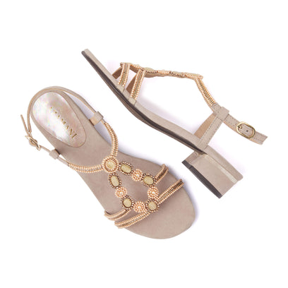 Dames Sandalen 85.379 Biscuit