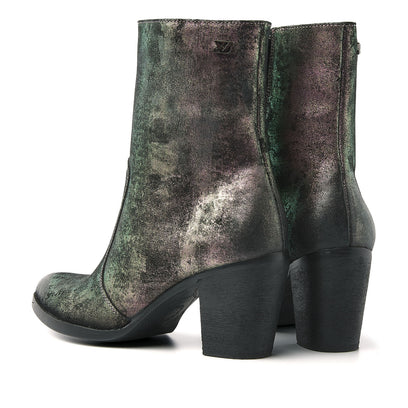 Dames Enkellaarsjes 85.602 Purple-Disco