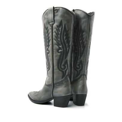 Dames Laarzen 85.604 Grey