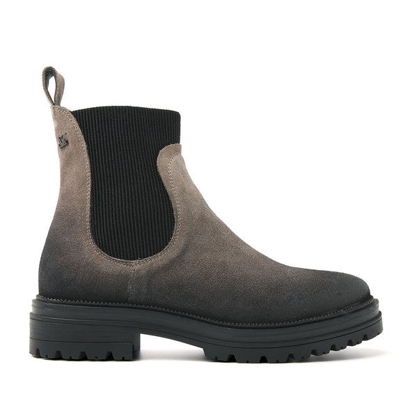 Beau Dames Chelsea Boots Suede Fango Beau Dames Chelsea Boots Suede Fango