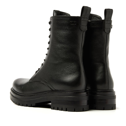 Alize Dames Veterboots Leer Black