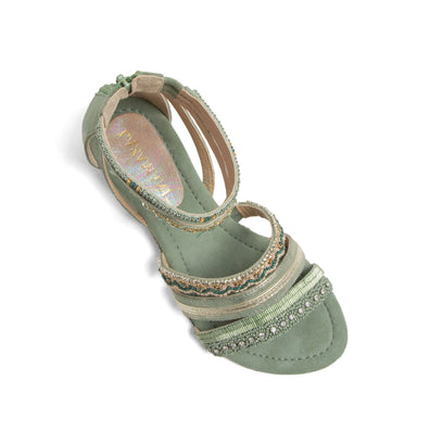 Jovena Dames Sandalen Sage