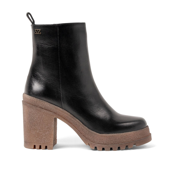 Rowan Dames Boots Leer Black Rowan Dames Boots Leer Black