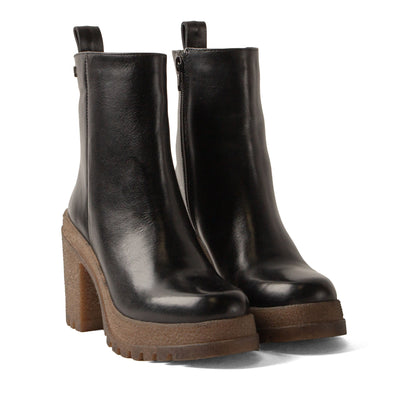 Rowan Dames Boots Leer Black