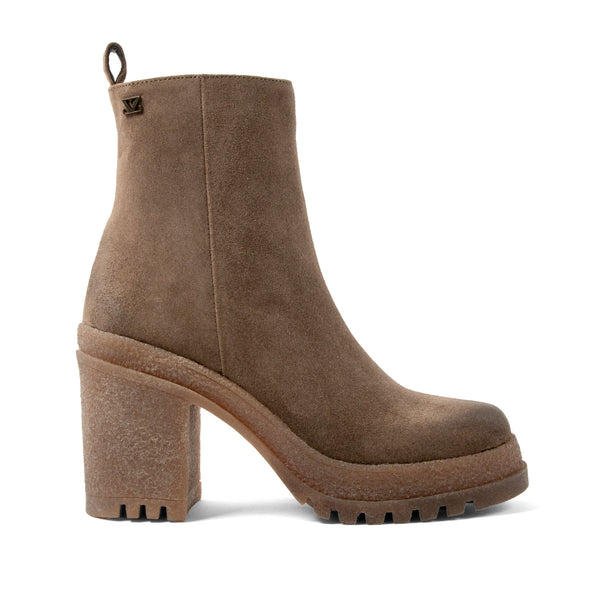 Rowan Dames Boots Suede Taupe Rowan Dames Boots Suede Taupe