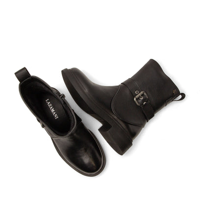 Erin Dames Boots Leer Black