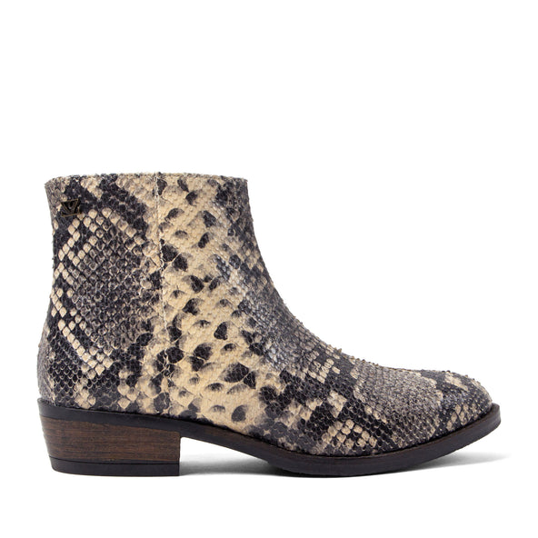 Beverly Dames Enkellaarsjes Leer Offwhite Beverly Dames Enkellaarsjes Leer Offwhite