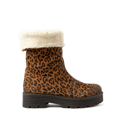 Jacky Dames Boots Suede Tan/Leo