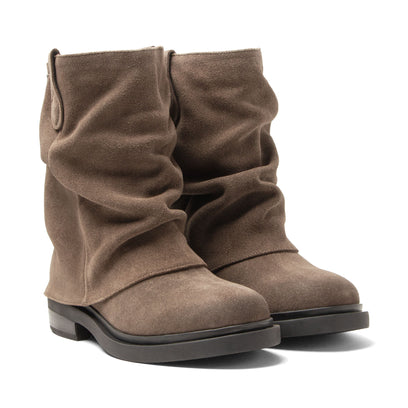Tari Dames Boots Suede Taupe