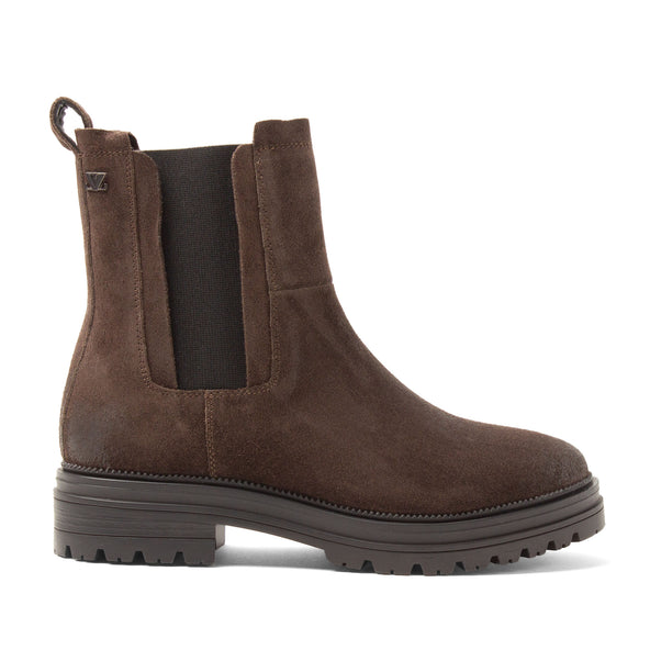 Nola Dames Boots Suede Brown Nola Dames Boots Suede Brown