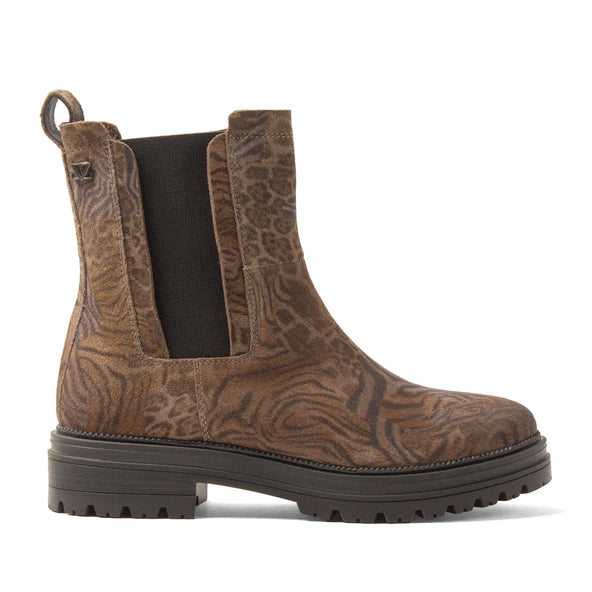 Nola Dames Boots Suede Fango Nola Dames Boots Suede Fango