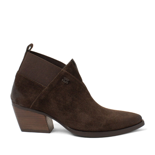 Britt Dames Enkellaarsjes Suede Brown Britt Dames Enkellaarsjes Suede Brown