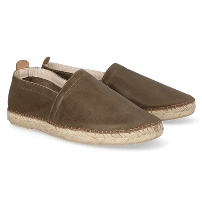 Marc Heren Espadrilles Leer Caqui