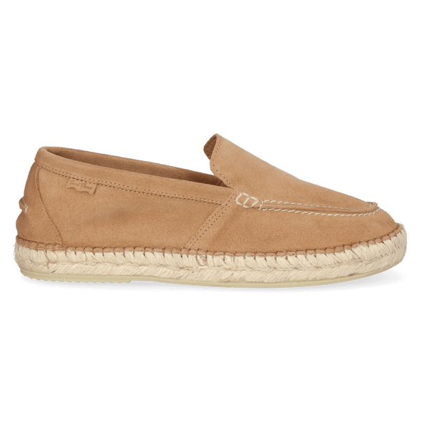 Milo Heren Espadrilles Suede Camel Milo Heren Espadrilles Suede Camel