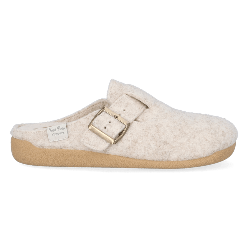 Mima-FP Dames Pantoffels Vilt Cru