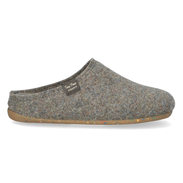 Mona-FR Dames Pantoffels Gerecycled Vilt Grafit Mona-FR Dames Pantoffels Gerecycled Vilt Grafit