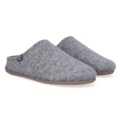 Mona-FR Dames Pantoffels Gerecycled Vilt Gris