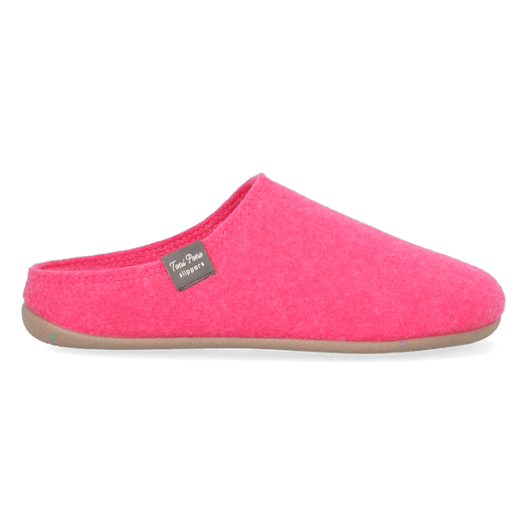 Mona-FR Dames Pantoffels Gerecycled Vilt Fucsia Mona-FR Dames Pantoffels Gerecycled Vilt Fucsia