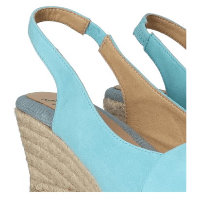 Monza-A Dames Espadrilles Turquesa