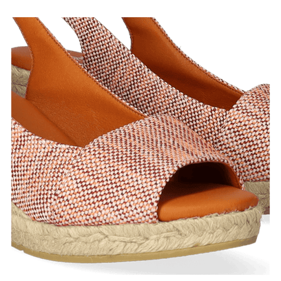 Monza-FY Dames Espadrilles Vermell
