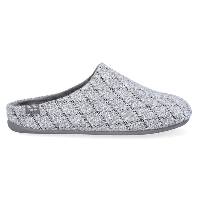 Nauel-KM Heren Pantoffels Gris