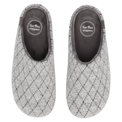 Nauel-KM Heren Pantoffels Gris