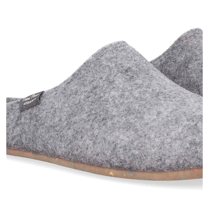 Neo-FR Heren Pantoffels Gerecycled Vilt Gris