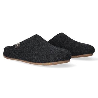 Neo-FR Heren Pantoffels Gerecycled Vilt Negre