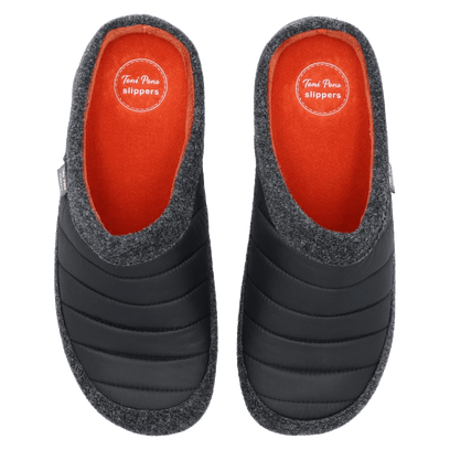 Nordi-TK Heren Pantoffels Black