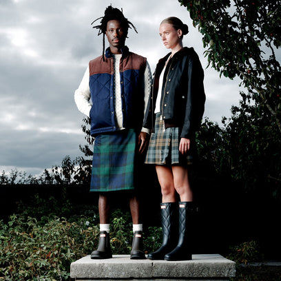 Women's Original Refined Tall Onion Quilt Boots Black