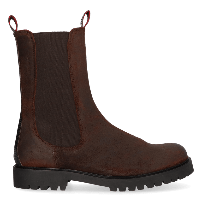 BEBE 03.03 Dames Boots Leer Dark Brown